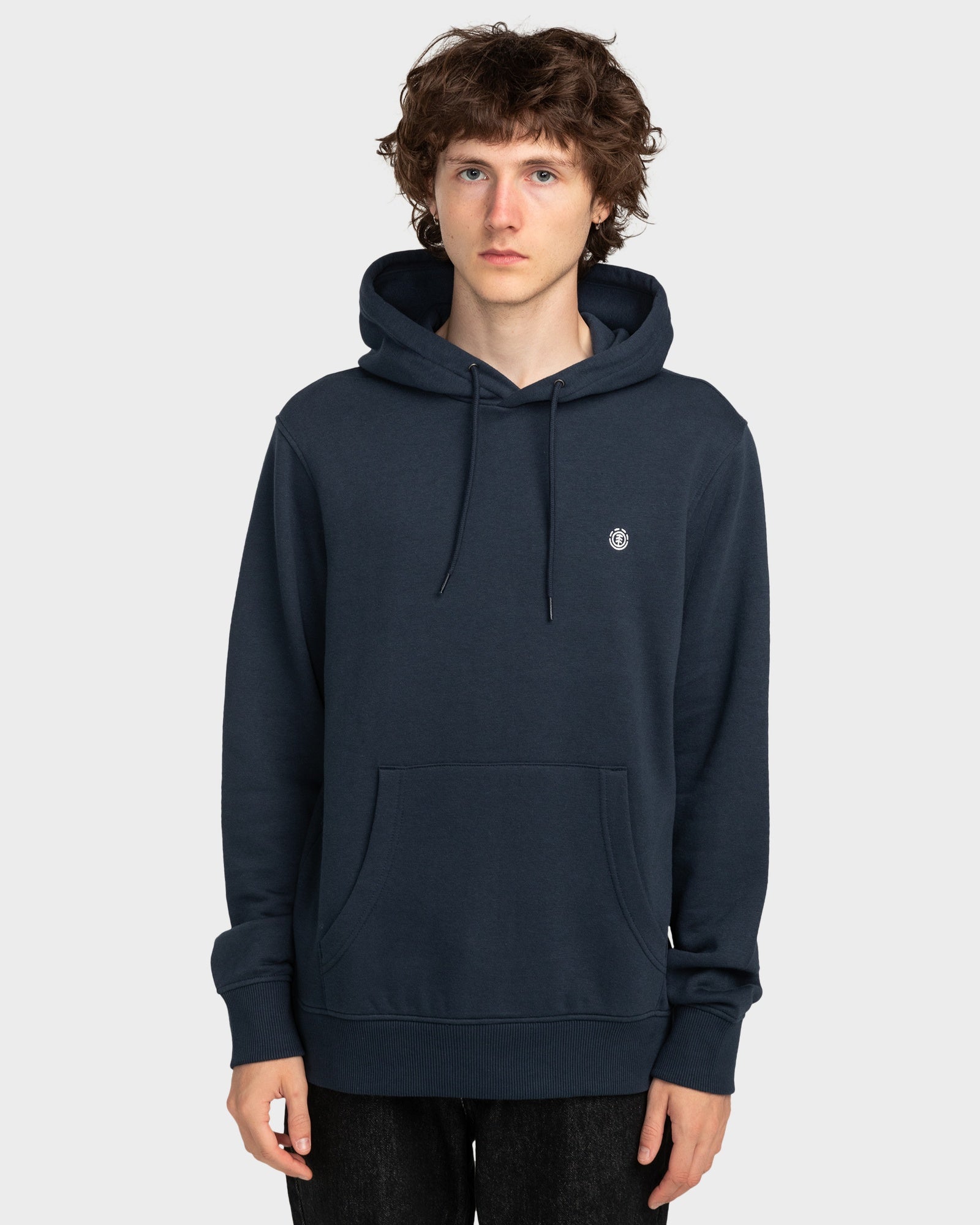 Mens Icon Embroidery Pullover Hoodie