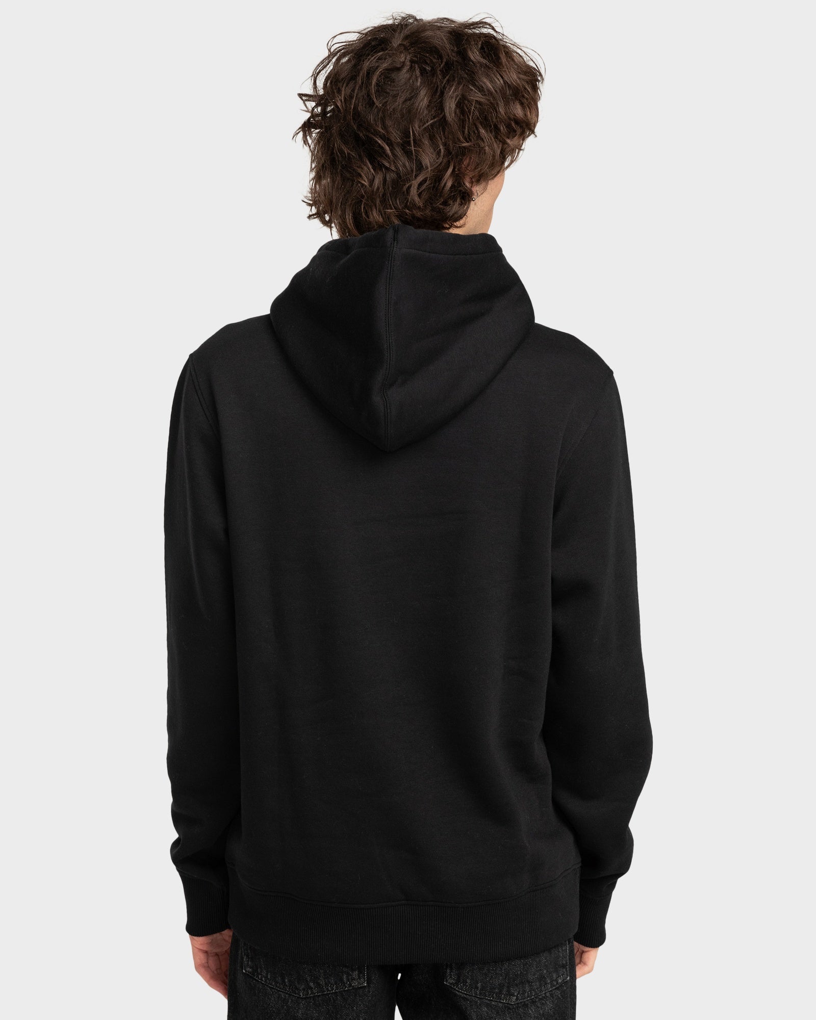 Mens Icon Embroidery Pullover Hoodie