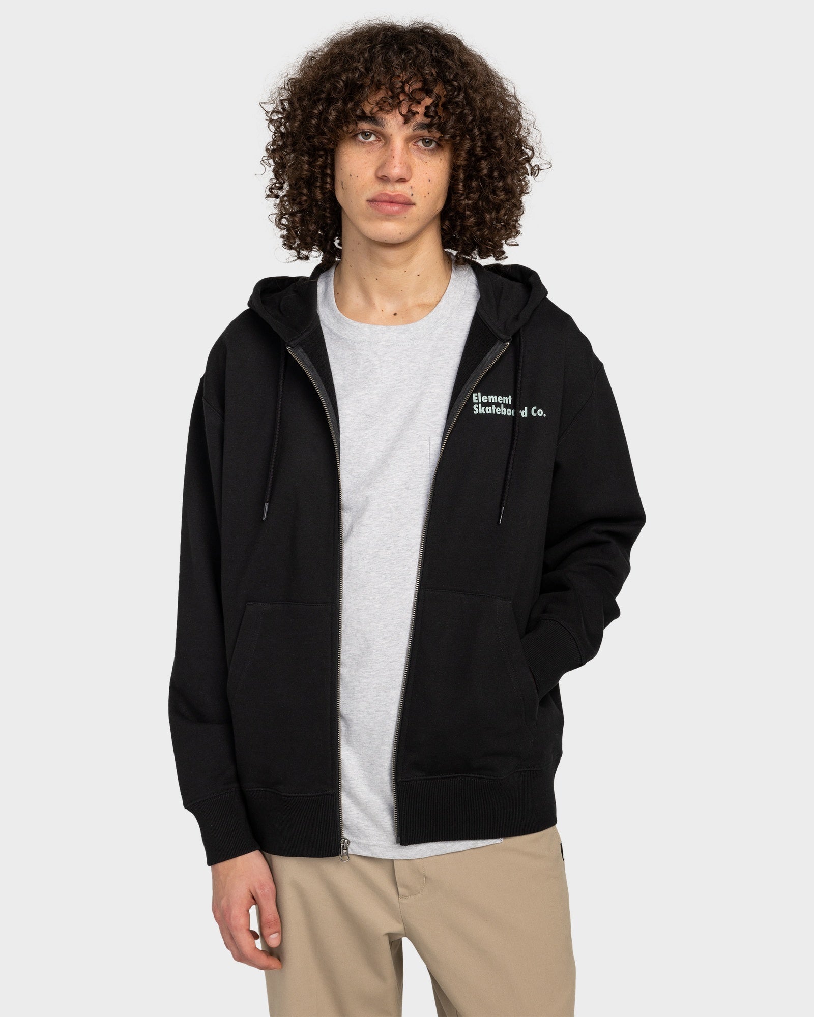 Mens Supplier Zip Up Hoodie