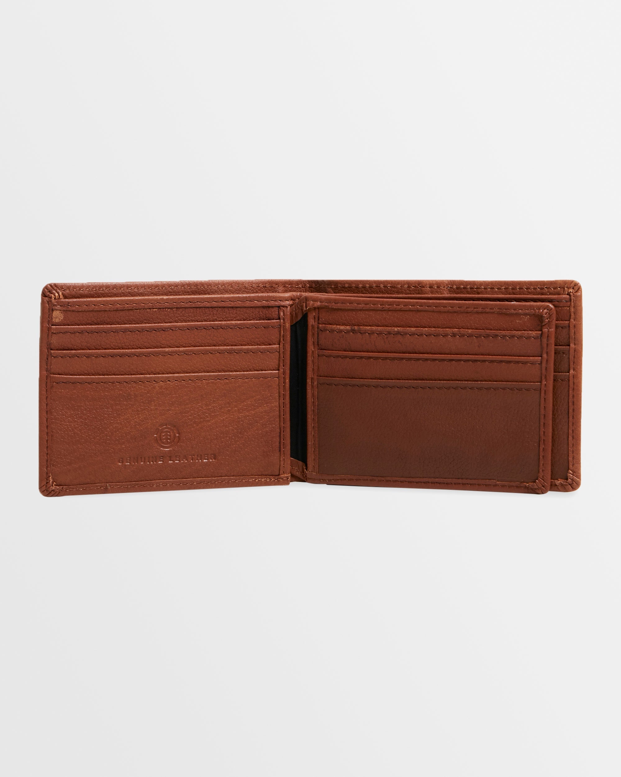 Mens Chief Leather Tri-Fold Wallet