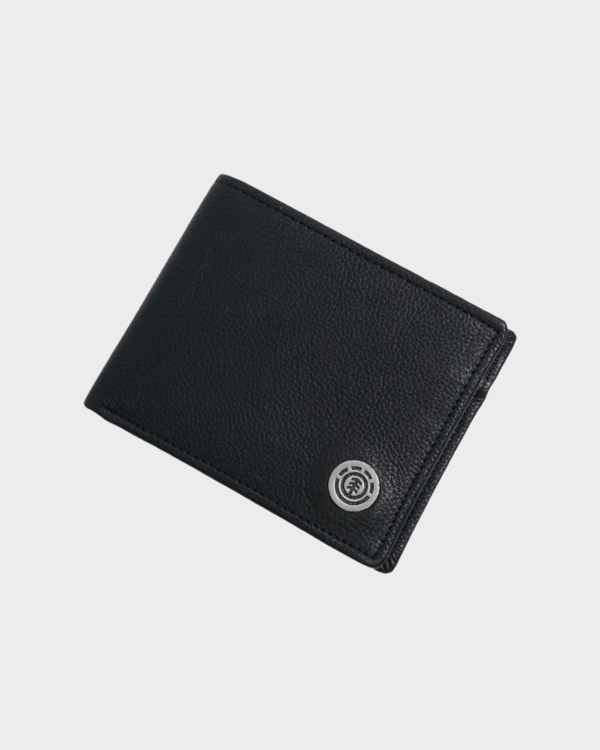 Mens Icon Leather Bi-Fold Wallet