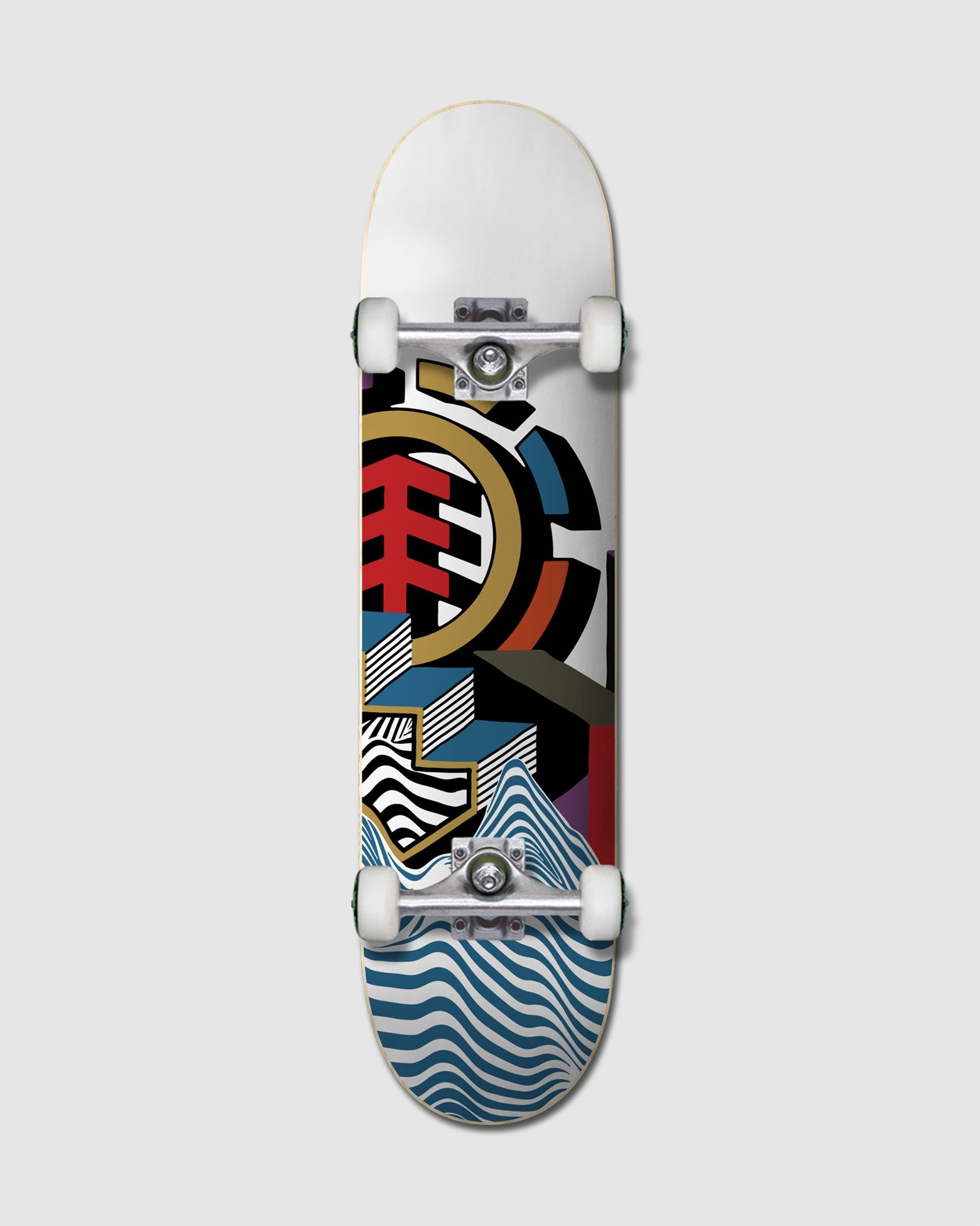 8" Perspectrum Complete Skateboard for Men